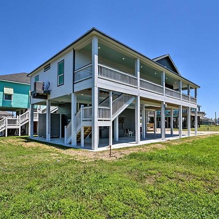 Bolivar Peninsula Beach House, Steps To Coast מראה חיצוני תמונה