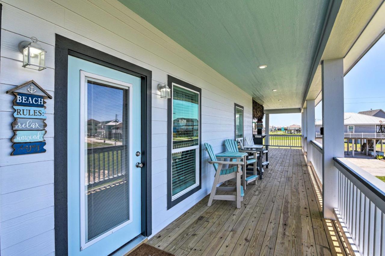 Bolivar Peninsula Beach House, Steps To Coast מראה חיצוני תמונה