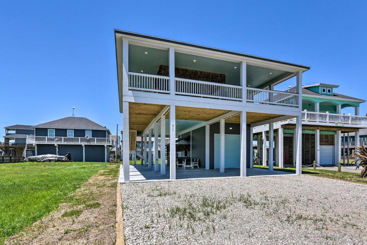Bolivar Peninsula Beach House, Steps To Coast מראה חיצוני תמונה
